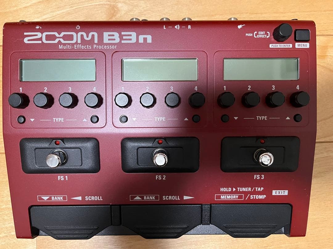 【今週土日最終値下げ】ZOOM B3n マルチエフェクター