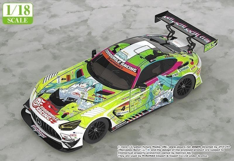 【新品未使用】1/18グッドスマイル 初音ミク AMG 2022開幕戦Ver.