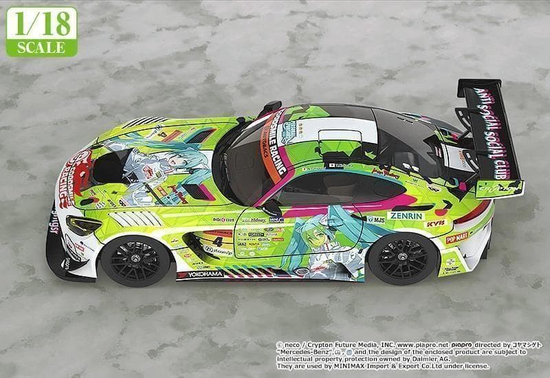 【新品未使用】1/18グッドスマイル 初音ミク AMG 2022開幕戦Ver.