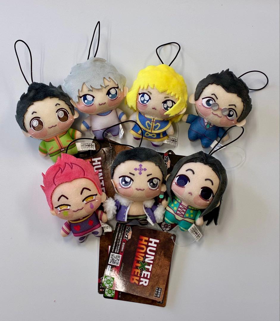 HUNTER×HUNTER ちょぴぬいぷち ⓵ ② 全7種