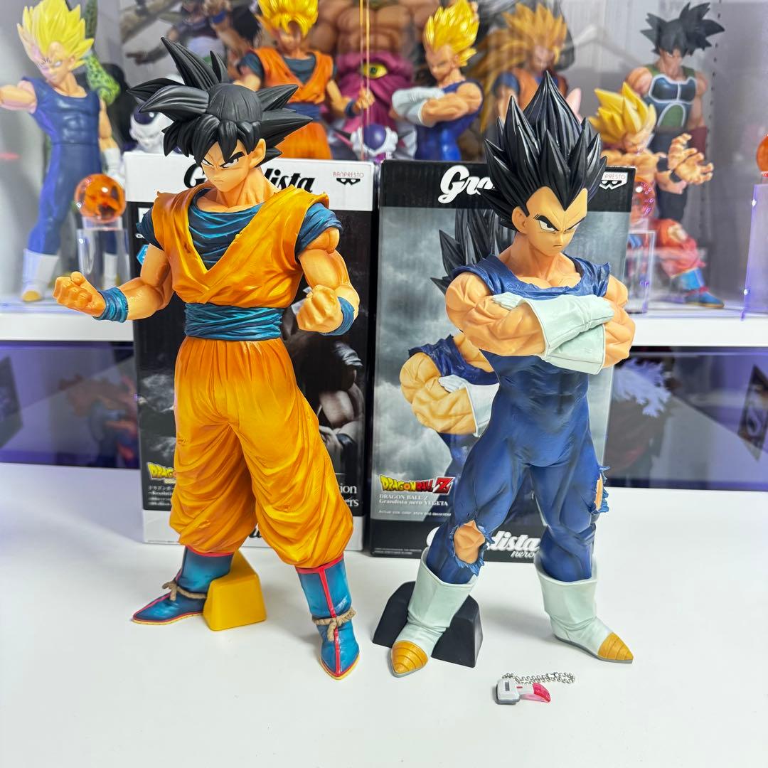 ドラゴンボール フィギュア 孫悟空 ベジータ Grandista nero