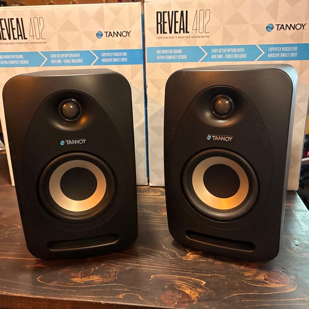 TANNOY REVEAL 402 スタジオモニタースピーカー　ペア