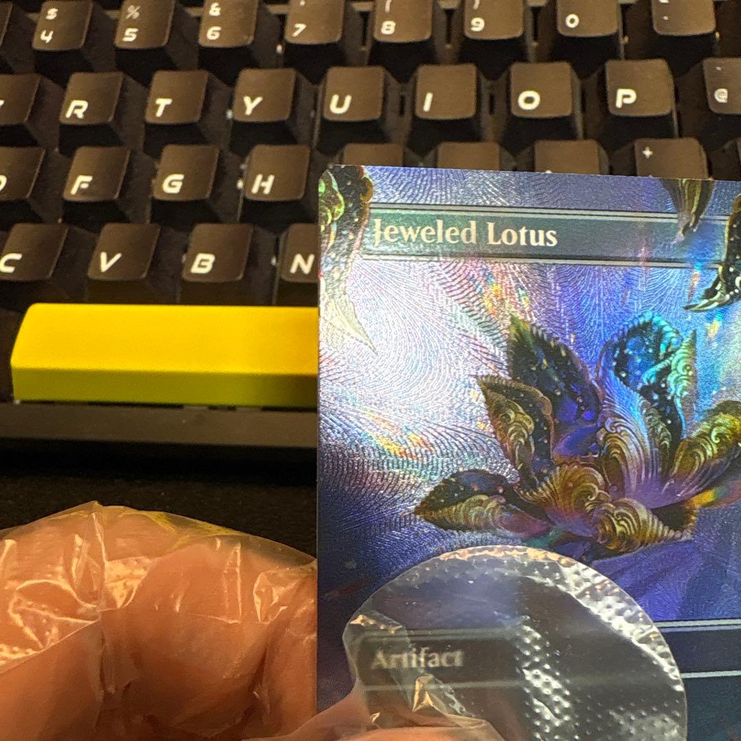 宝石の睡蓮　Jeweled Lotus テクスチャーfoil 英語　 MINT