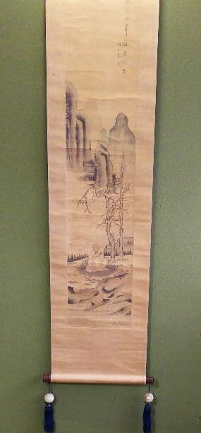 掛軸(竹田生)