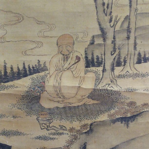 掛軸(竹田生)