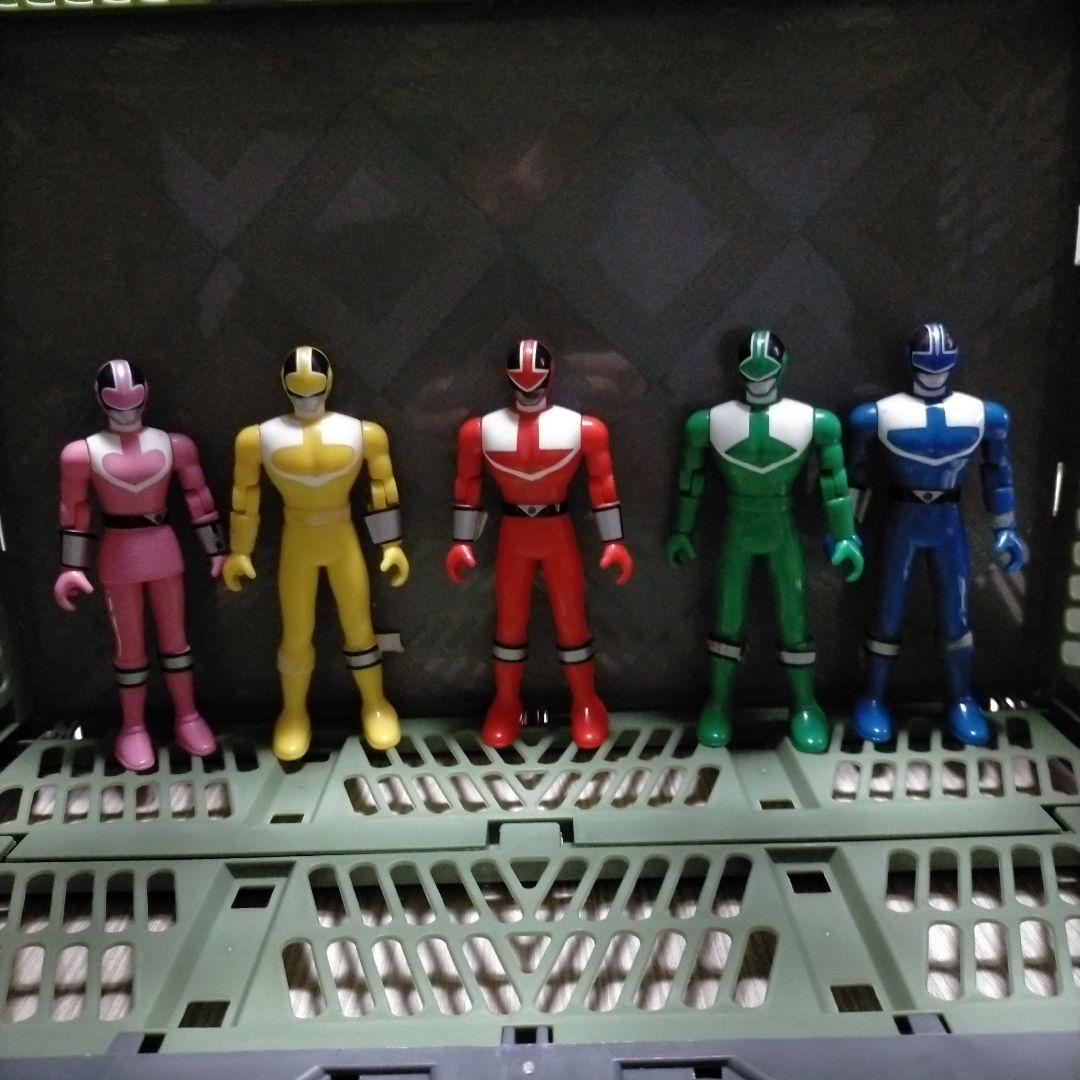 戦隊ヒーロー タイムレンジャー(当時物)