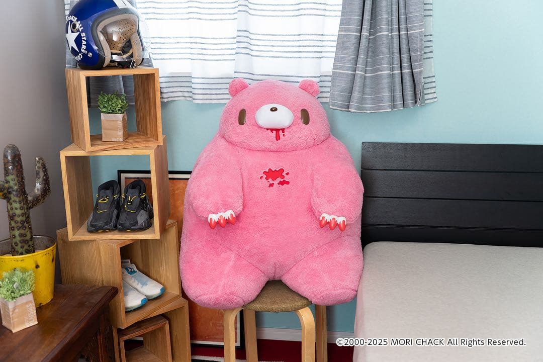 いたずらぐまのグルーミー chubby shape 特大ぬいぐるみ 受注生産