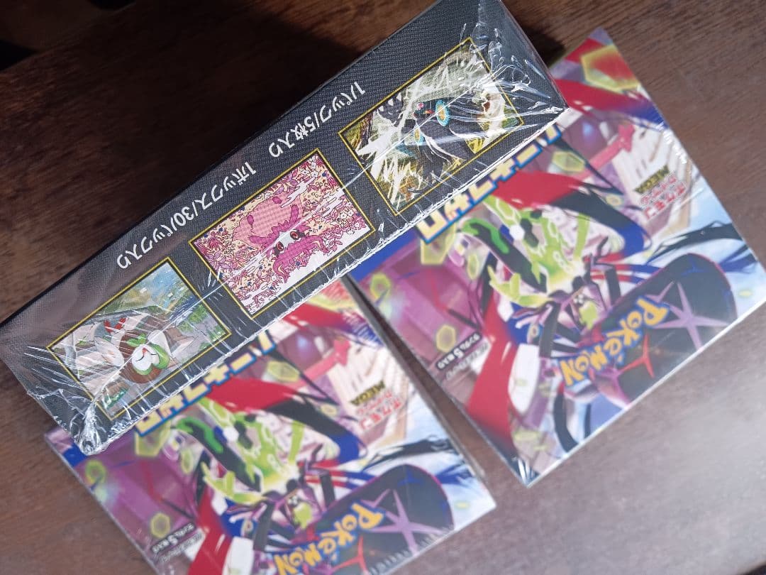 ポケモンカードゲームムニキスゼロ3boxシュリンク付き