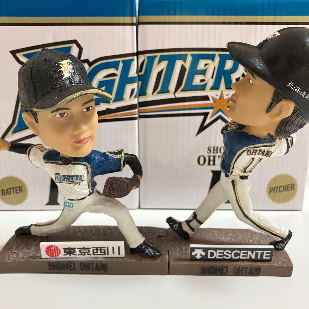 大谷翔平　ボブルヘッドフィギュア　２体セット　まとめ売り