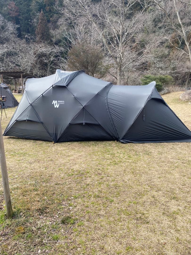 ミニマルワークス シェルターG チャコール　ベスタ・TPU・メッシュ×2