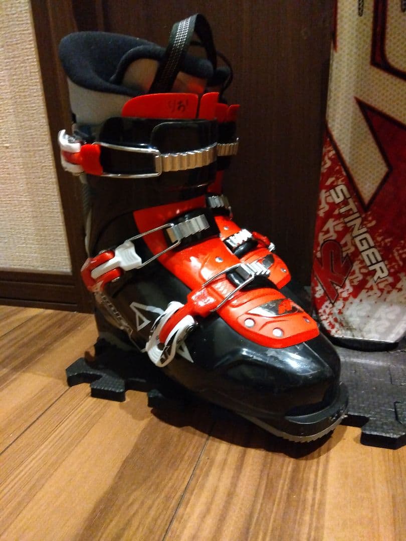 美品【ハイエンド】K2 学生・男女兼用/スキーフルセット・メンテ・WAX済み✔
