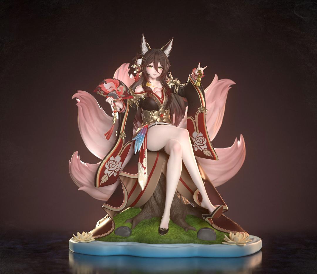 1/7　未塗装 未組立　フィギュア　ガレージキット　フーガ 崩壊:スターレイル