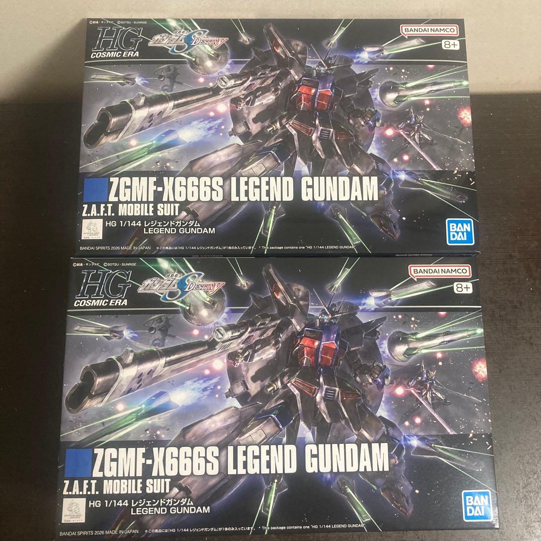 ☆2機セット☆ HG レジェンドガンダム × 2
