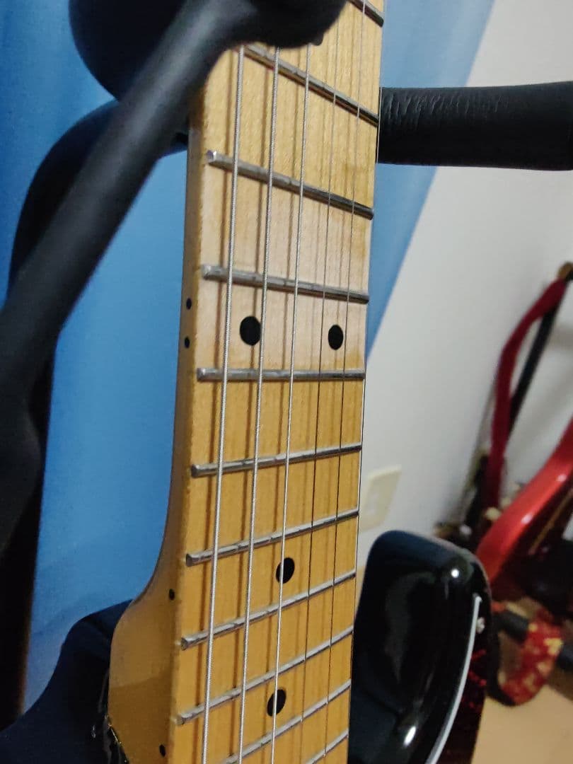 初心者向け 即戦力 Legend エレキギター ブラック 見た目訳あり
