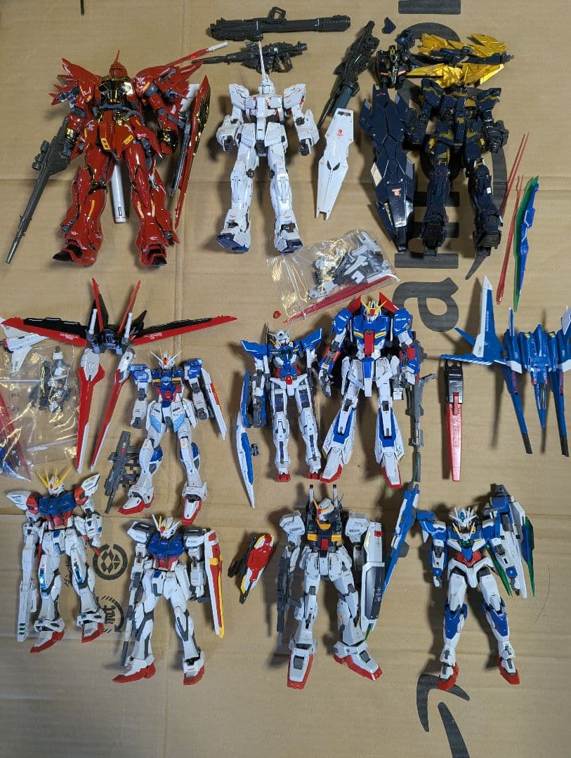 ガンダム　プラモデル　rg まとめ売り　10体　ジャンク　ガンプラ