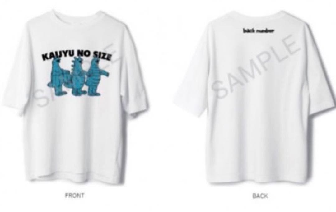 【非売品】back number 怪獣のサイズ Tシャツ Ｌサイズ