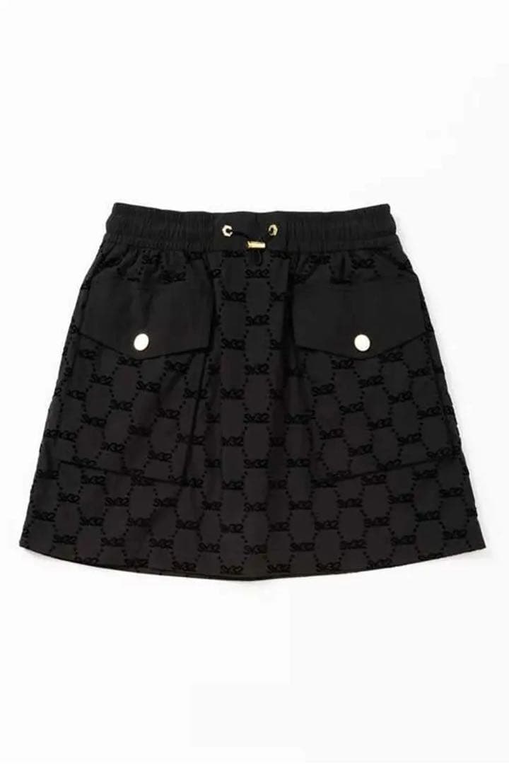 SY32 SYG FLOCKY STRETCH SKIRT ゴルフ　ブラック　M