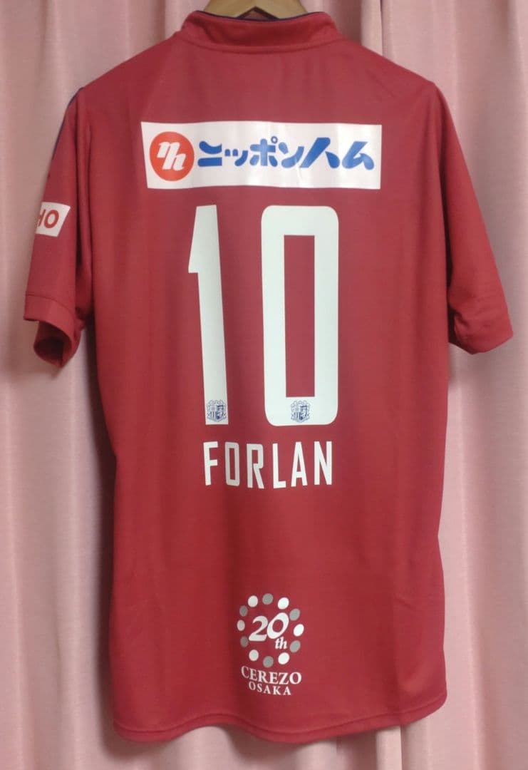 フォルラン　セレッソ大阪　20周年記念オーセンティック ユニフォーム ウルグアイ