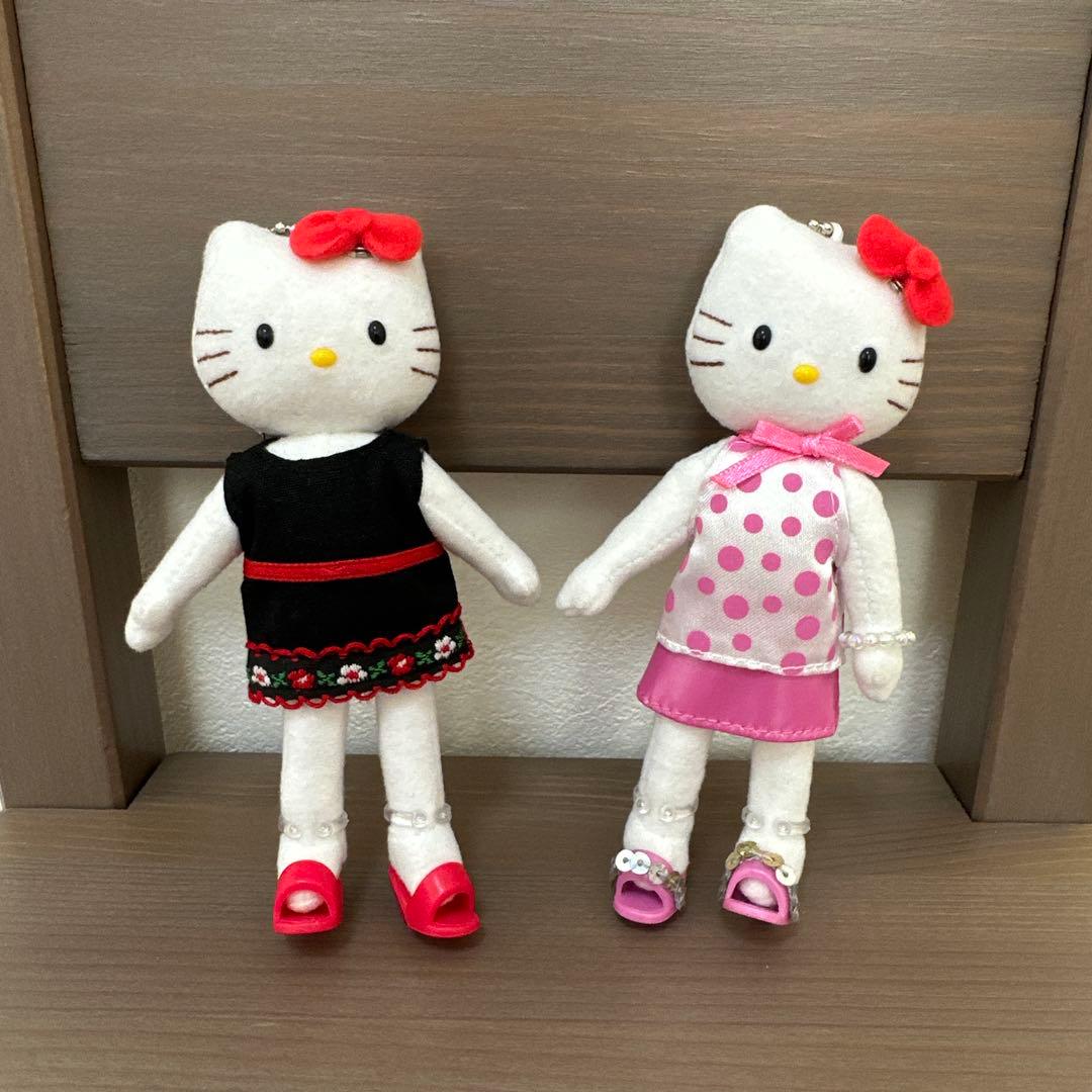 サンリオ キティ ドレスアップ コレクション 2体 セット