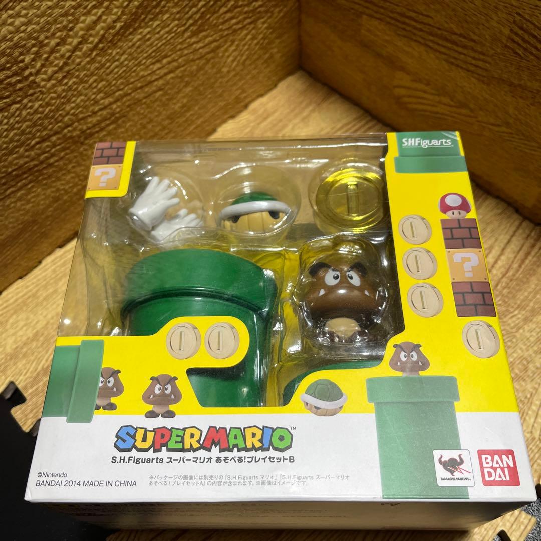 SHフィギュアーツ　スーパーマリオ　あそべる！プレイセットB