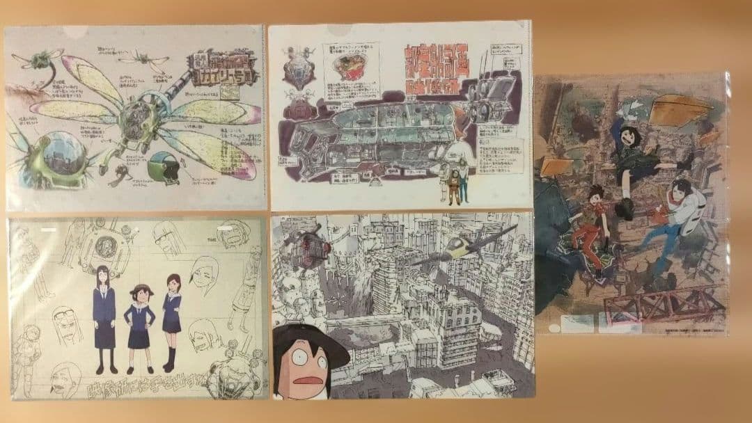 映像研には手を出すな! クリアファイルセット