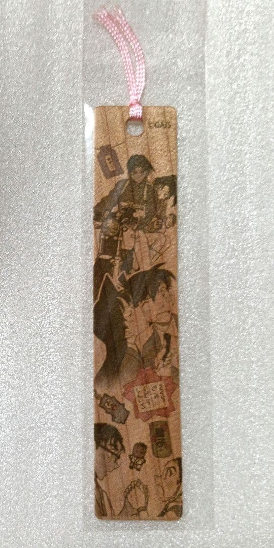 希少品 名探偵コナン 七夕短冊風木製しおり 青山剛昌ふるさと館 レア