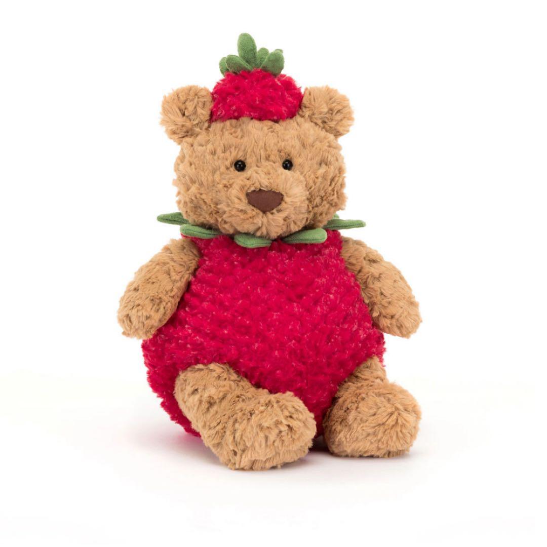  クマ　いちご　bear 新品