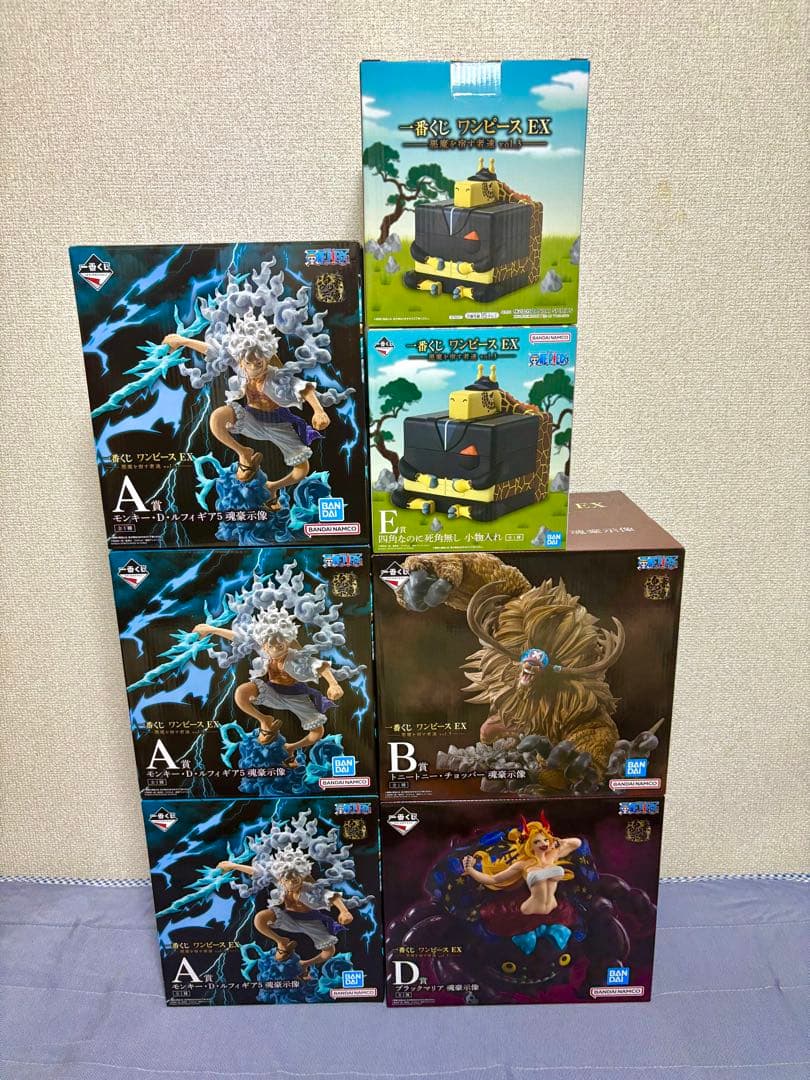 一番くじ ワンピースEX 悪魔を宿す者達 vol.3 AEFGHI賞　計46点