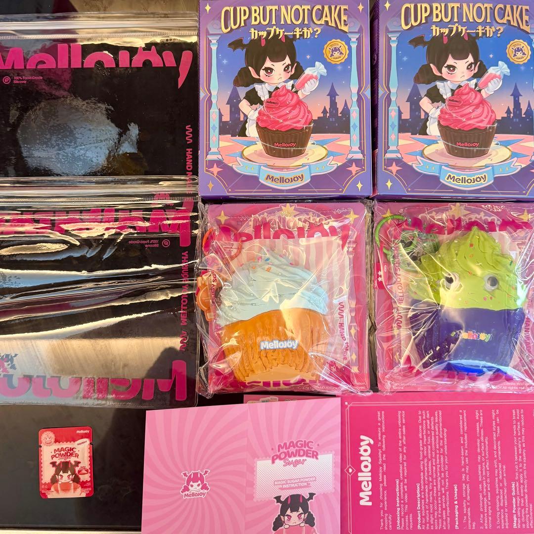 【2点セット】mellojoy メロジョイ カップケーキ　シーソルト　エイリアン