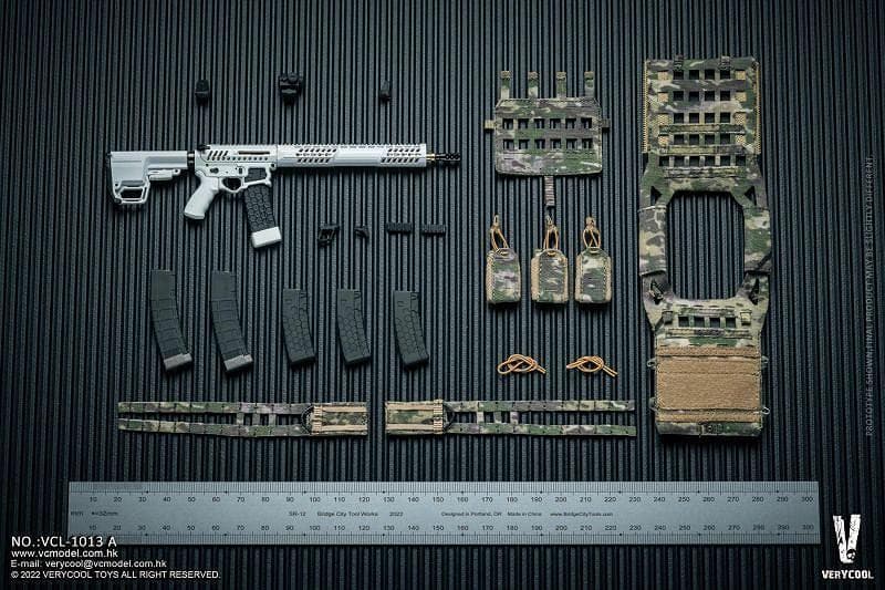 1/6 タクティカルUDR-15 & SPCアクセサリーセット A 6932