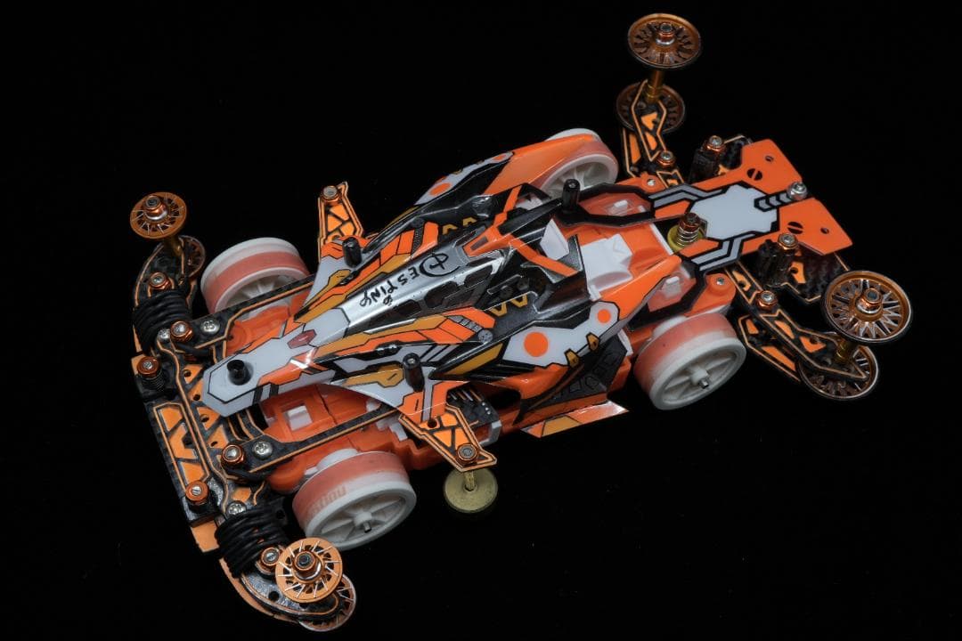 ミニ四駆　タミヤ　MSフレキ最上位カスタム　アバンテmk3 アズール　ディズニー