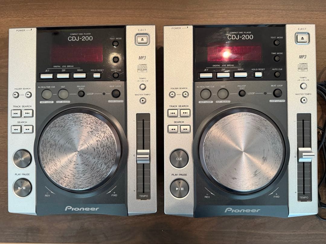 Pioneer パイオニア CDJ200 CDプレーヤー2台セット　送料込み