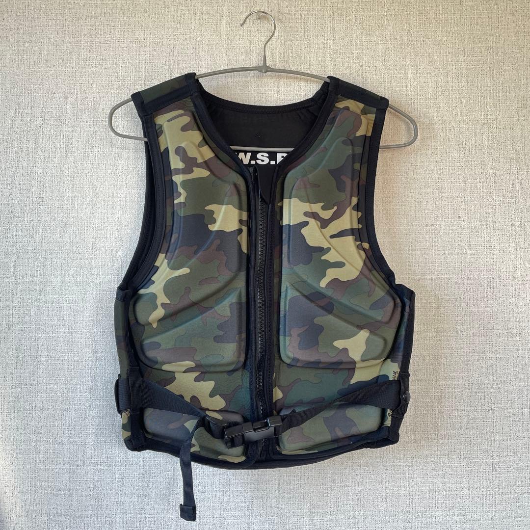 【JWBA認定品】W.S.Pライフジャケット フローティングベスト（サイズMS）