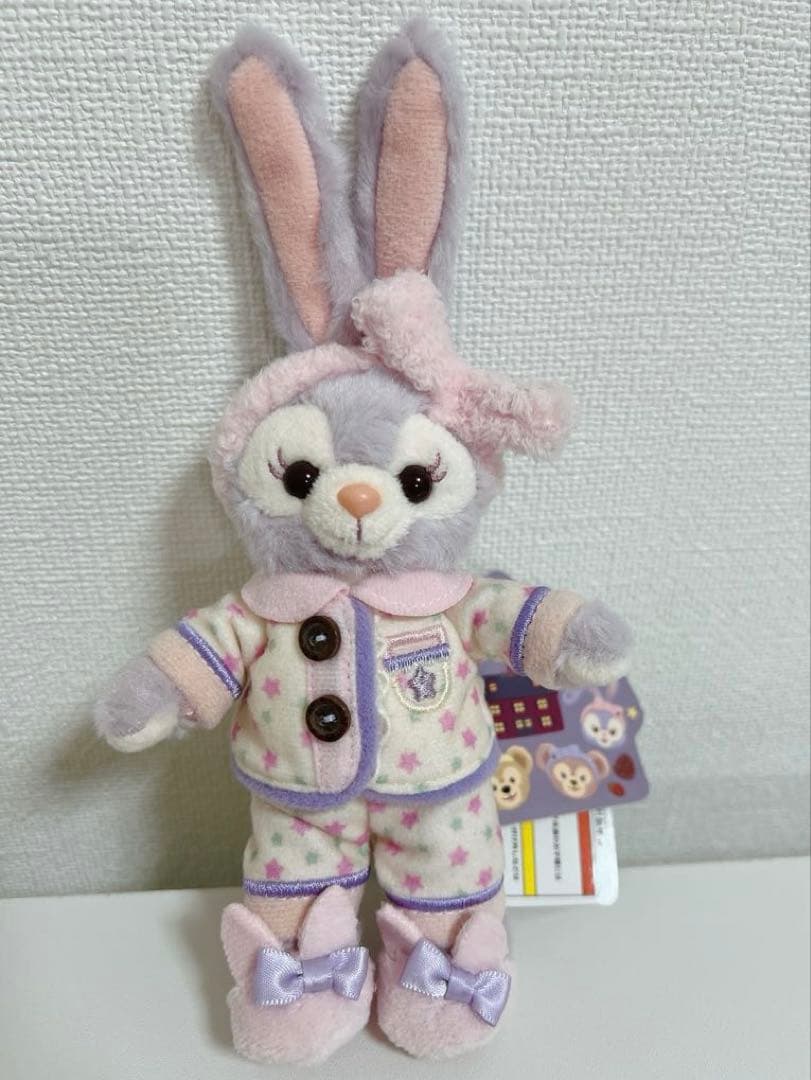 東京ディズニーシー　ステラルー　ぬいぐるみバッジ　パジャマ