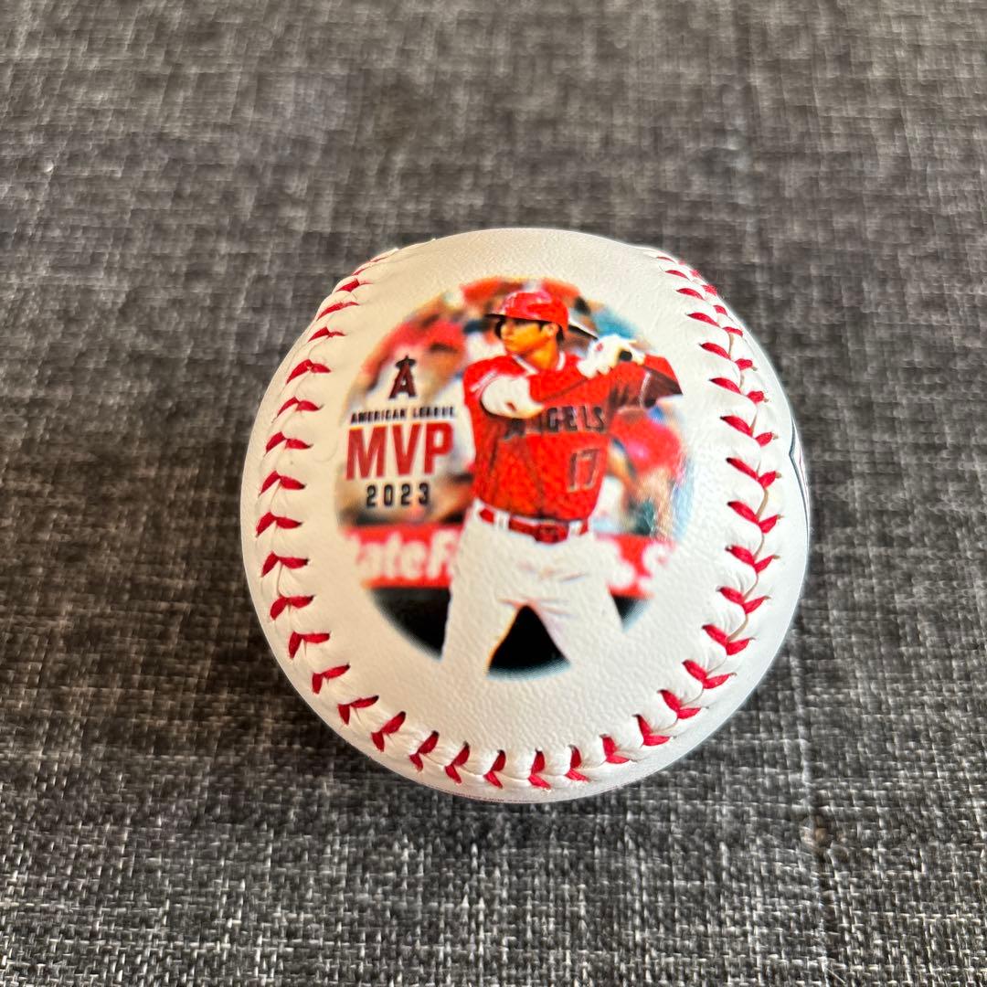 大谷翔平 エンゼルス MVP記念ボール 2023年 2回目受賞