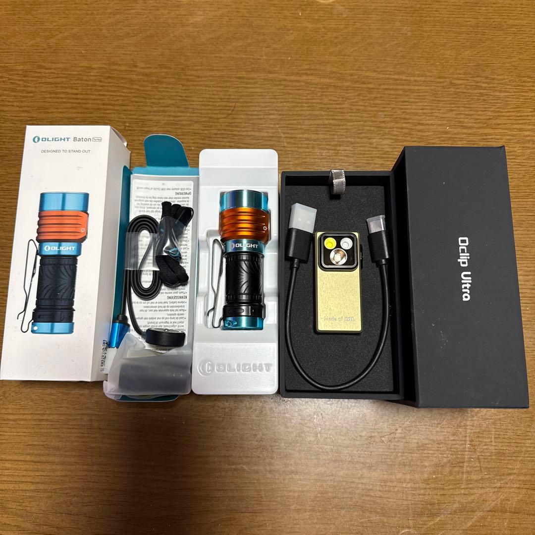 Baton turboとOclipUltraのセット