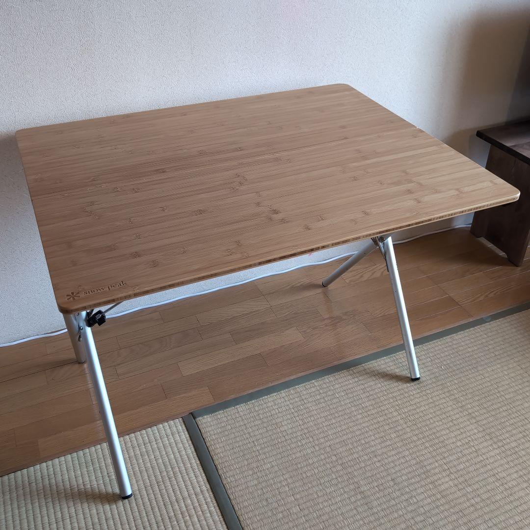 【Chii 】 peak スノーピーク ワンアクションテーブル竹