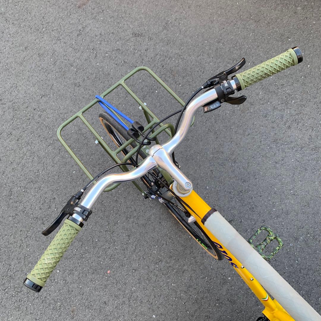 GIOS ジオス 街乗り 完成車 フロントラック ロードバイク クロスバイク