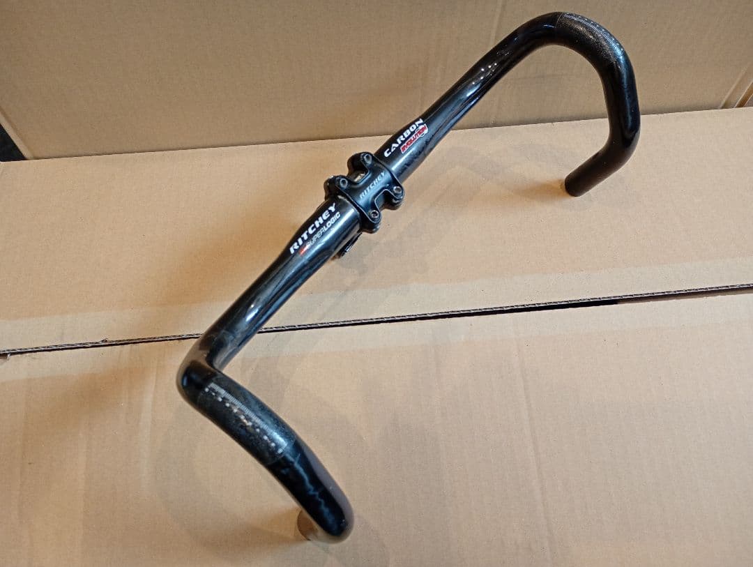RITCHEY SUPERLOGIC カーボンハンドル　ステムつき