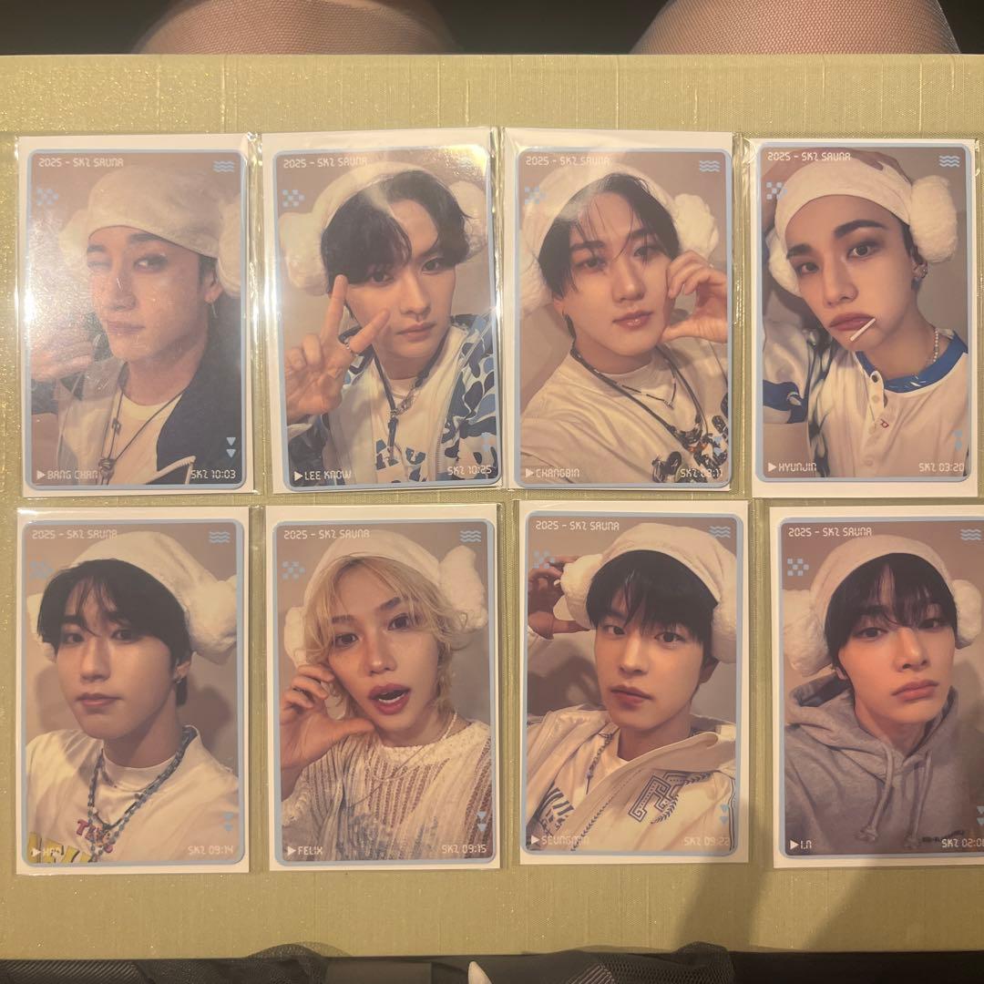 stray kids JYP ポップアップ 1万円 購入特典 トレカ 8種コンプ