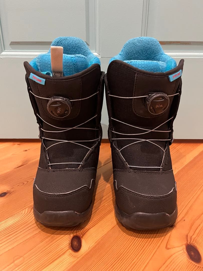 美品　BURTON ZIPLINE 22センチ　キッズ　子供　ブーツ