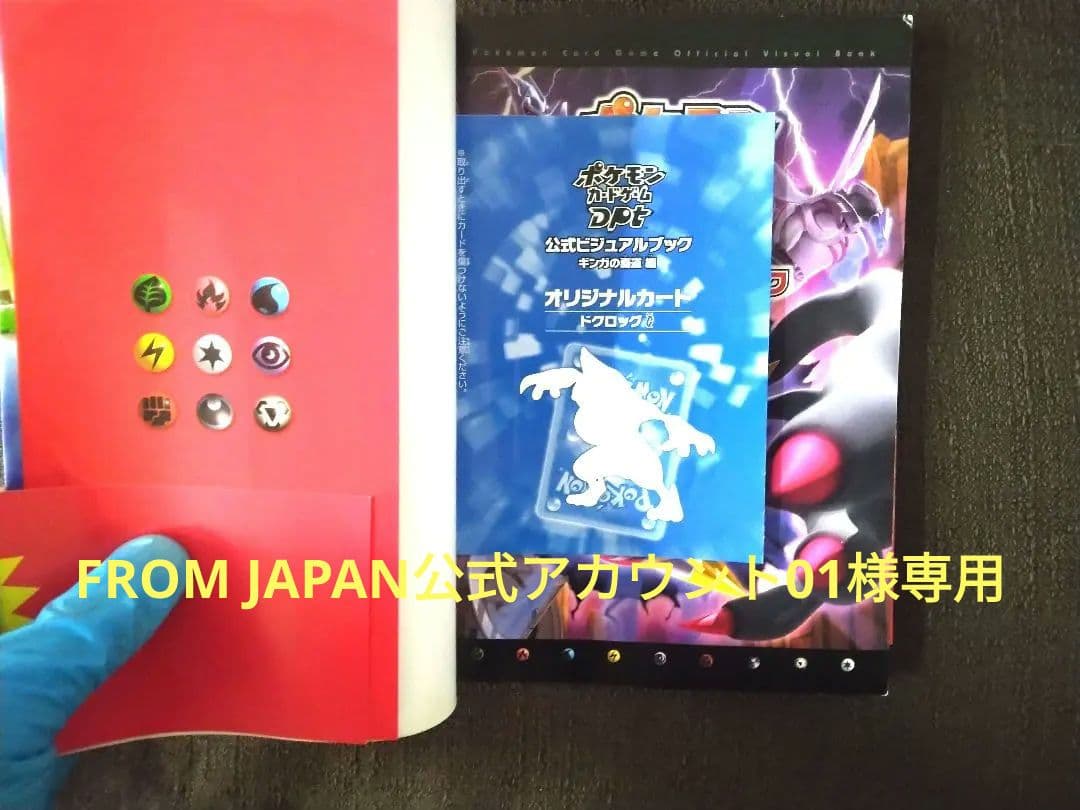 ✔ポケモンカード ドクロック DPt公式ビジュアルブックギンガの覇道編【未開封】