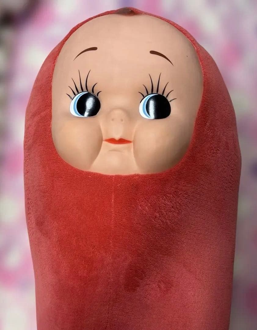 キューピー　たらこ　抱き枕　人形　特大