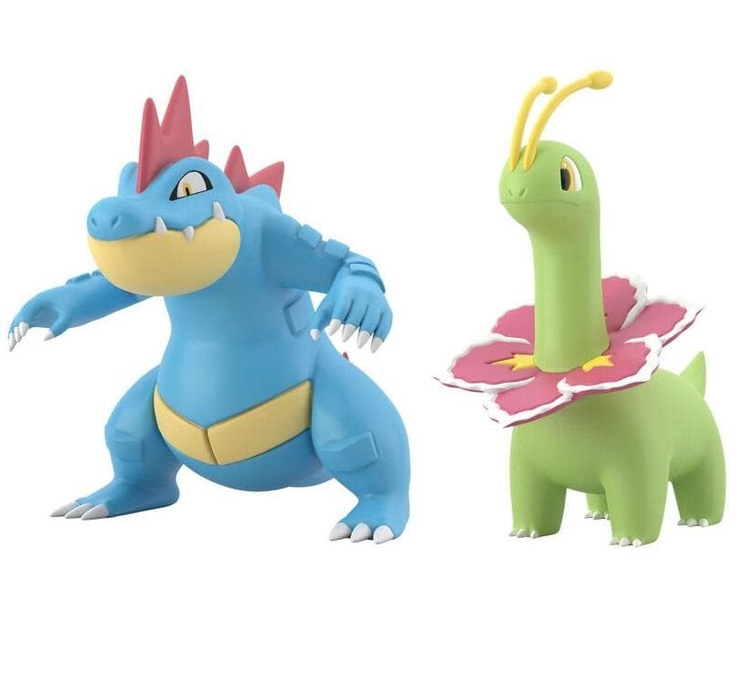 2種 オーダイル メガニウム ポケモンスケールワールド ジョウト地方 未開封