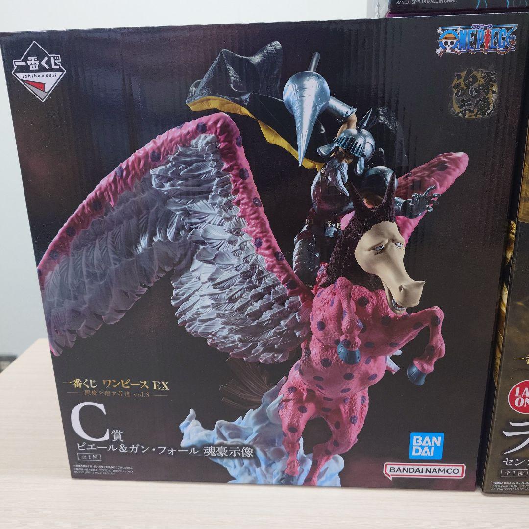 一番くじワンピースEX 悪魔を宿す者達vol.3 A賞 C賞 ラストワン賞セット