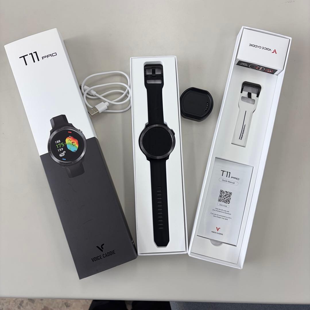 T11 Pro GPSボイスナビ ブラック　wristwatch型
