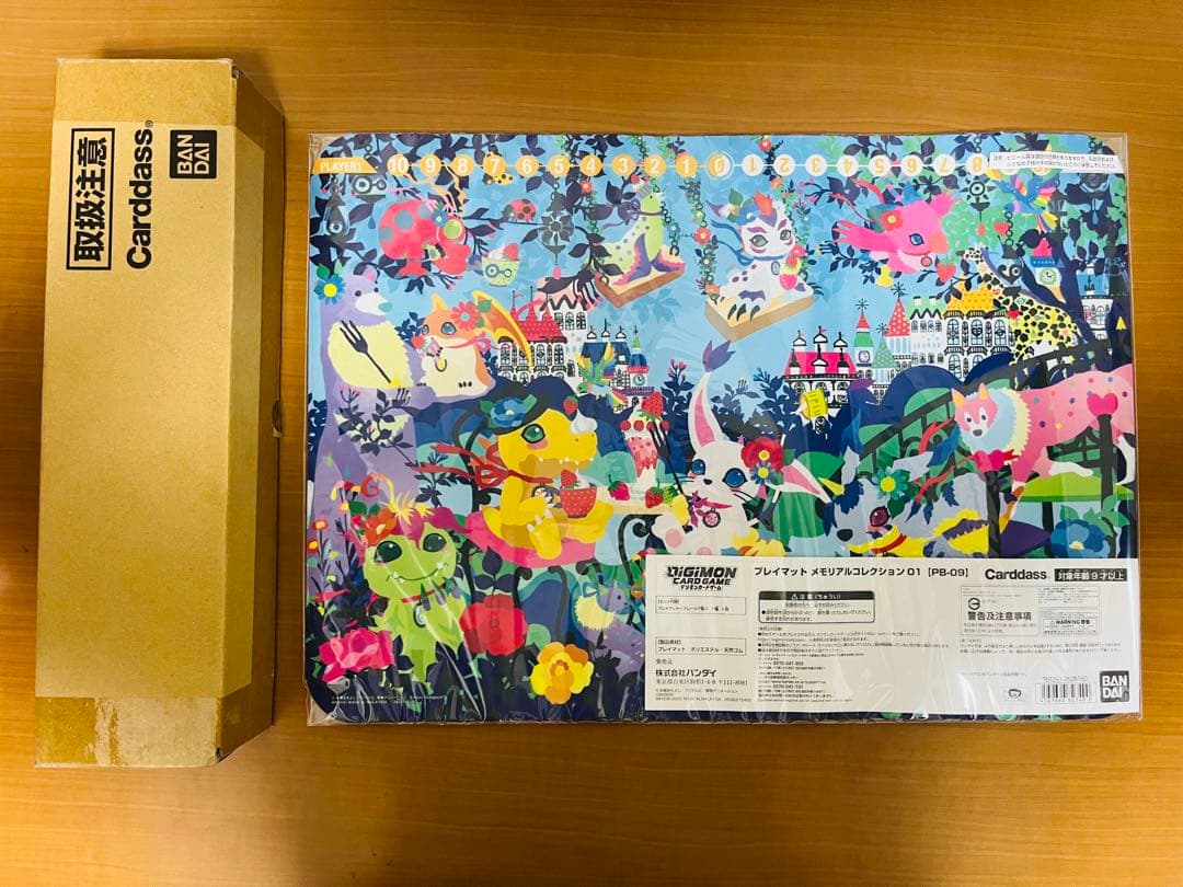 【未使用】デジモンカード　プレイマット メモリアルコレクション01