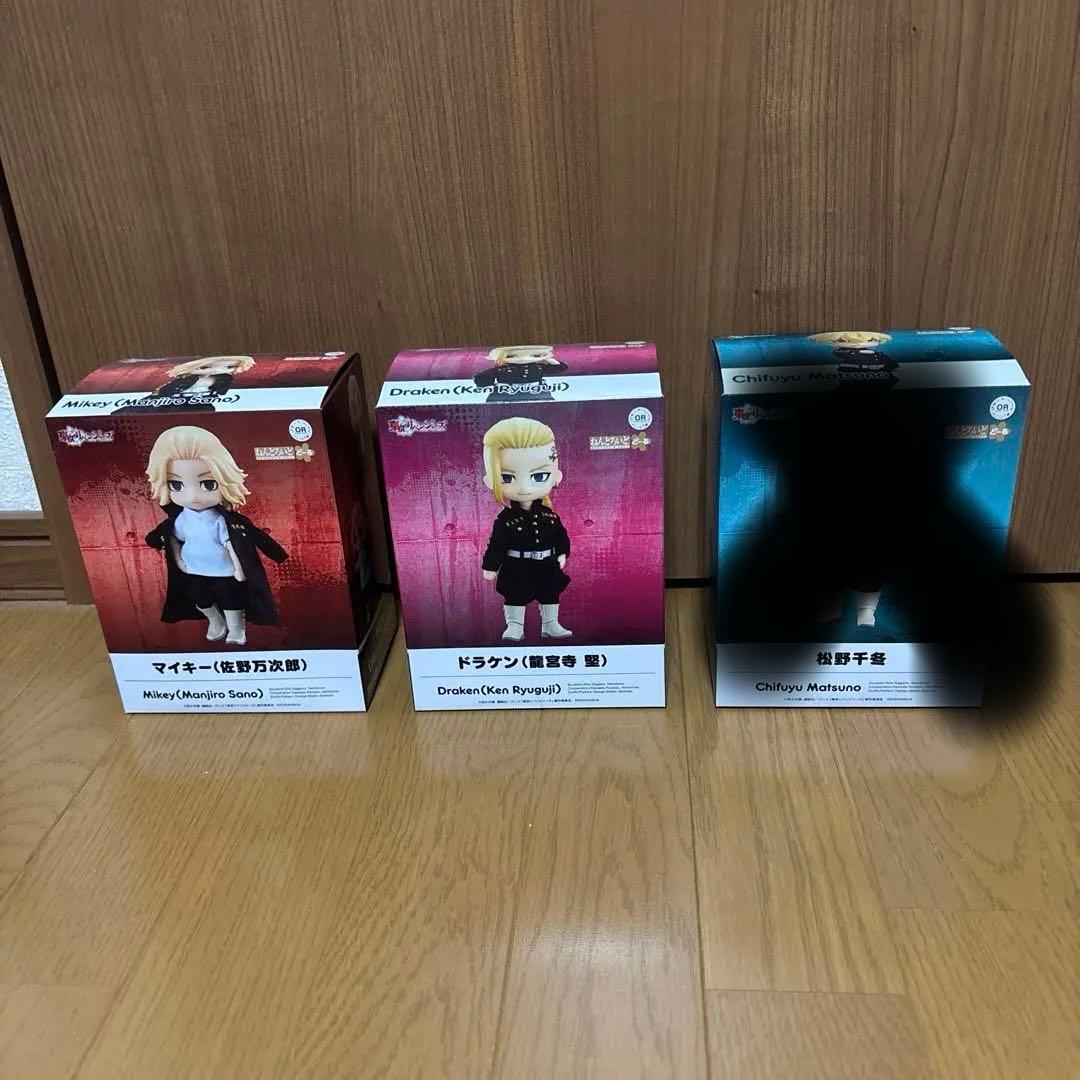 東京リベンジャーズ ねんどろいどどーる 三体セット マイキー ドラケン 千冬