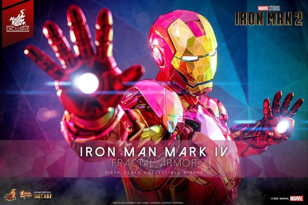 ホットトイズ アイアンマン・マーク４ フラクタル アーマー MMS792D70