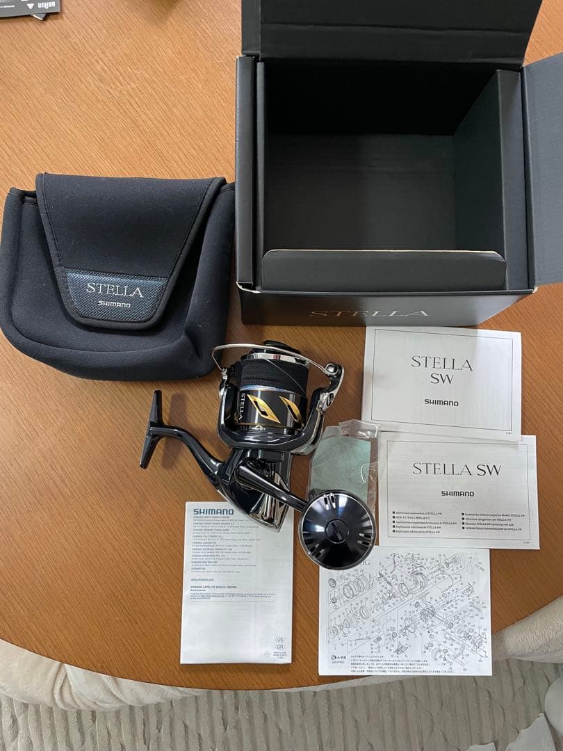19 SHIMANO STELLA SW スピニングリール　8000PG